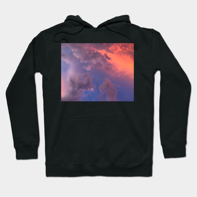 Crazy Colored Sky Hoodie by JossSperdutoArt